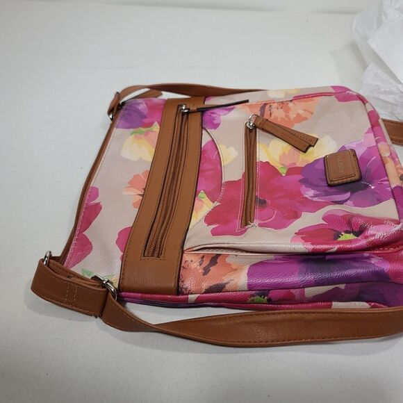Rosetti Floral Crossbody Bag Purse - Picture 4 of 11